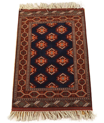 Turkmen Teppich 114 x 170 cm Wolle