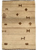 Gabbeh Ghashghai Nomaden Teppich 133 x 85 cm
