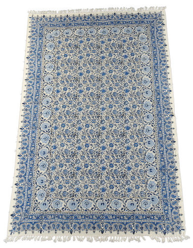 Orientalische Tischdecke Tagesdecke Ghalamkar 200 x 135 cm