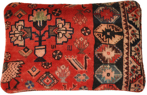 persian gabbeh carpet cushion 40 x 60 cm