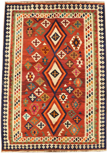 Vintage Kelim Nomaden Teppich 225  x 155 cm
