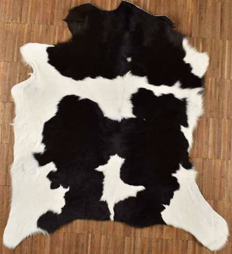 cowhide black and white 90 x 70 cm
