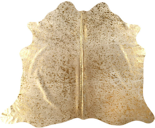 DEVORE COWHIDE GOLD 175 x 170 cm
