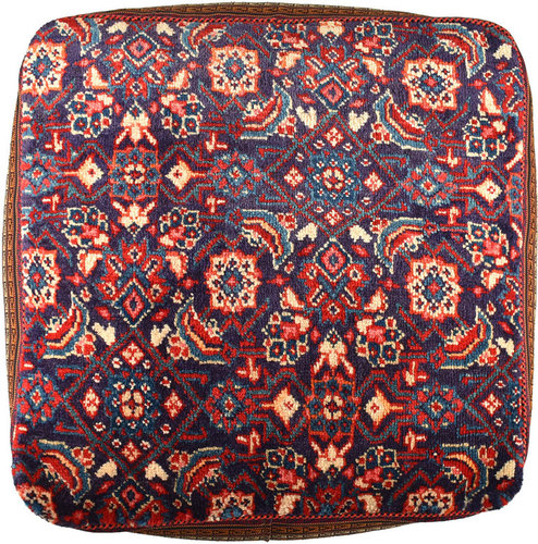 Kilim pouf floor cushion 60 x 60 x 30 cm