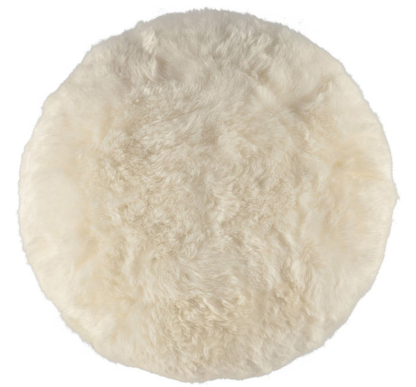 iclandic Lambskin floor cushion natural white 56 x 30 cm