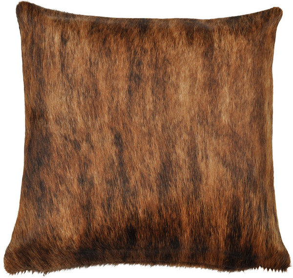 cowhide cushion cover exotic 40 x 40 cm