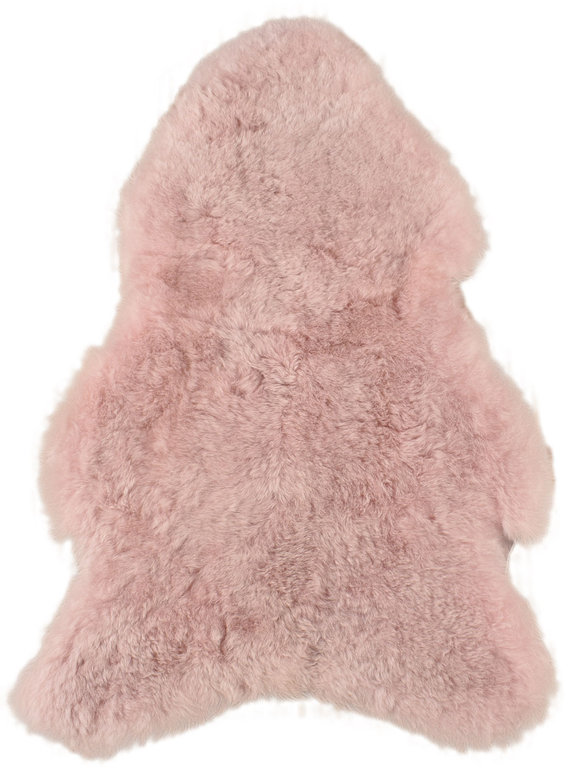 Island Lammfell zart rosa 100 - 110 cm