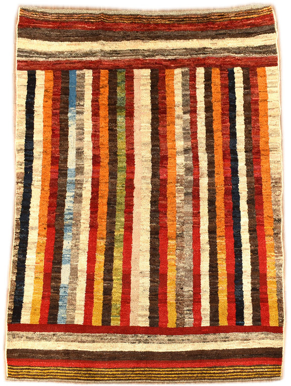 Gabbeh Qashqai 190 x 140 cm south persian tribal rug