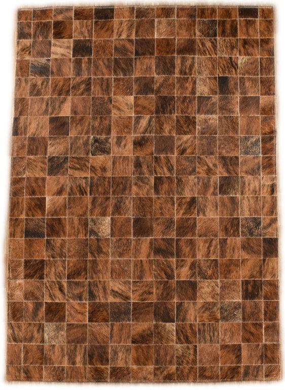 cowhide rug brown 180 x 120 cm